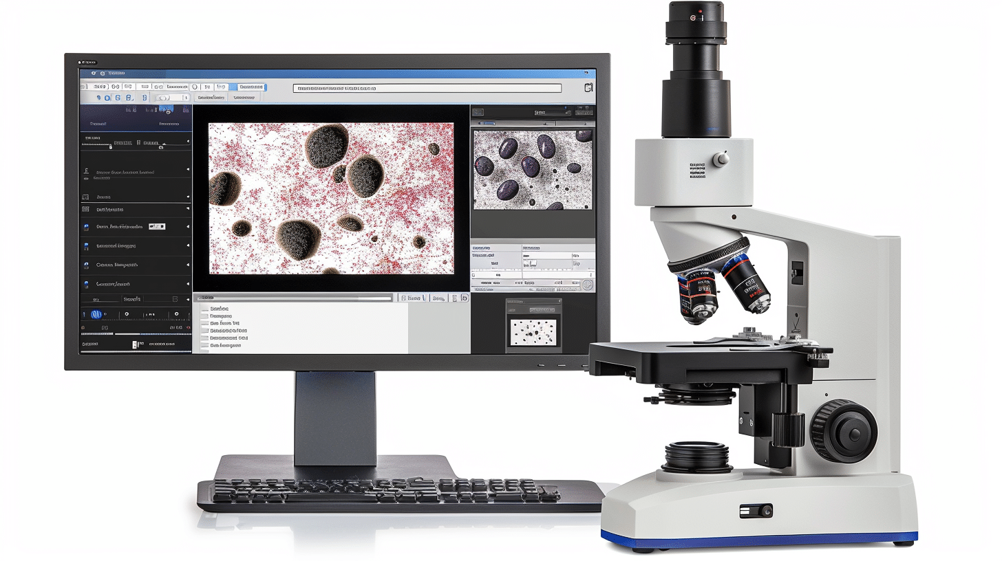 Comment se présente une cellule eucaryote observée au microscope ? 