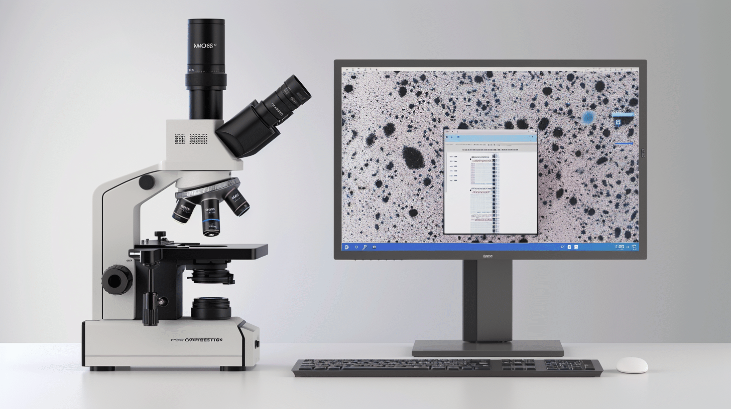 Comment se présente une cellule de racine d’ail observée au microscope ?