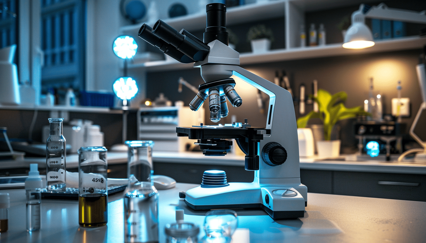 Comment faire la mise au point d'un microscope ?