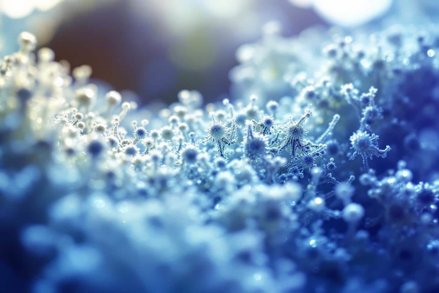 Microscope trichomes cannabis CBD : guide et conseils